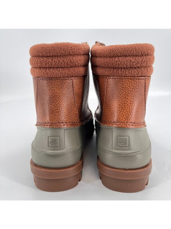 Men\'s Sperry Avenue Synthetic Duck Boot Tan / Olive, Size 9.5 M main image 4
